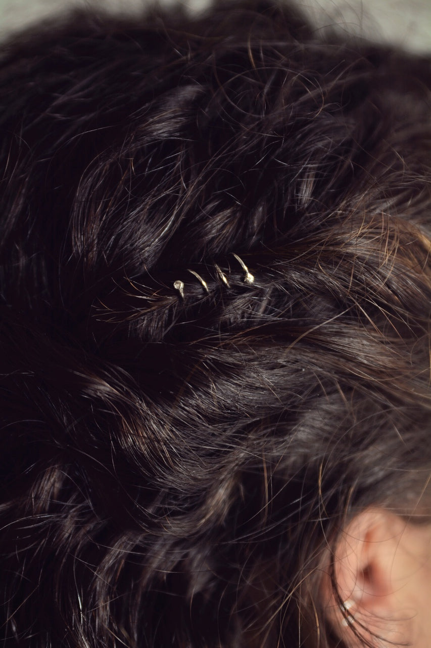 Haircuff Spiral Small | Klein groot detail