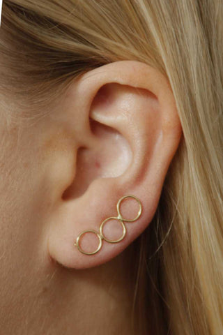 Earring Repeat Round | Big in being small