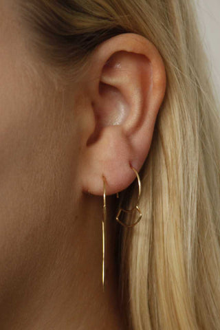 Gift set - 2 earrings | Gold | Contra