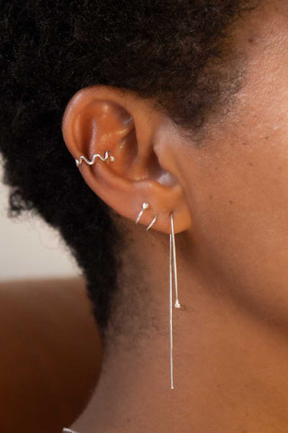Ohrring Wirbel | Raffinierter Twist