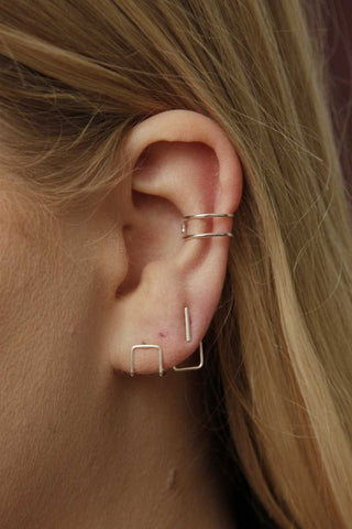 Earring Square Small | Modern and sleek design
